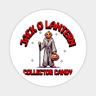 jack o lantern trick or threat Magnet